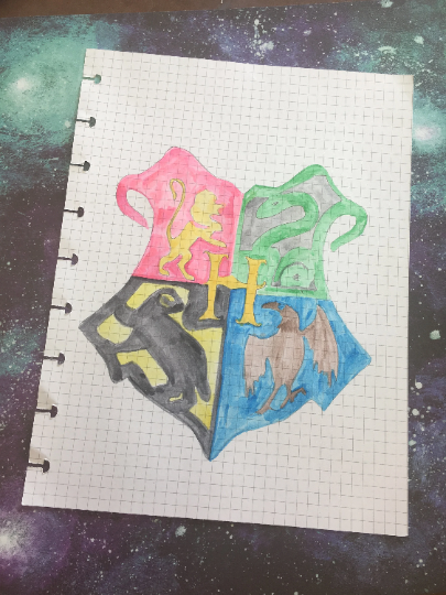 House Crest Stencil