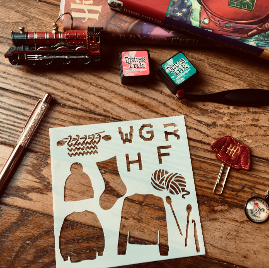 Molly's Sweater Stencil  Planner/Bullet Journal/Art Journal/Inking Stencil/holiday DIY Christmas Cards Christams Tags