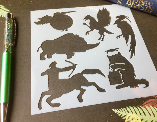 Beasts 3 Stencil