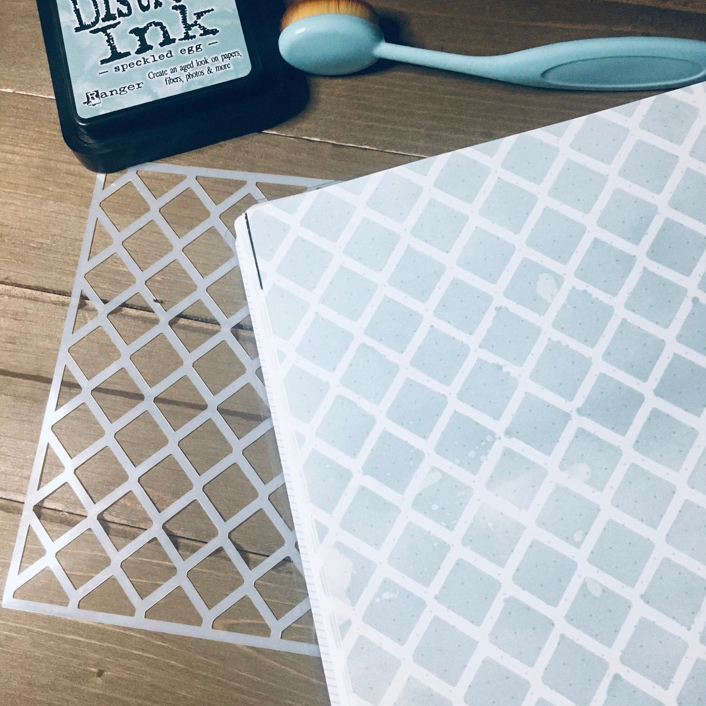 Grid Stencil /Inking cover  Planner/Bullet Journal/Art Journal/Inking Stencil