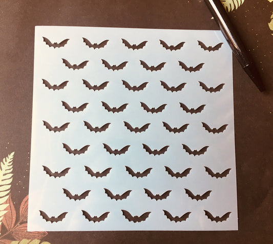 Bats 2 Planner/Bullet Journal/Art Journal/Inking Stencil